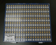 칩저항 샘플키트 1005 5% 160종 (200개입) / 정전기 방지 케이스 선택 가능